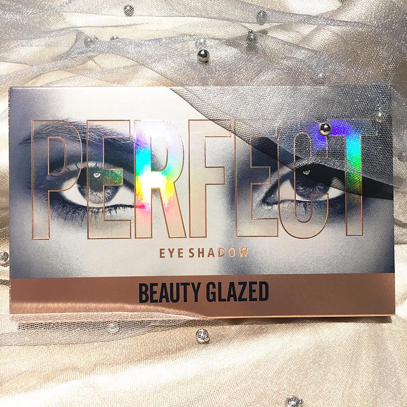 18 Color Nude Shining Eyeshadow Palette Makeup Glitter Pigment Smoky Eye Shadow
