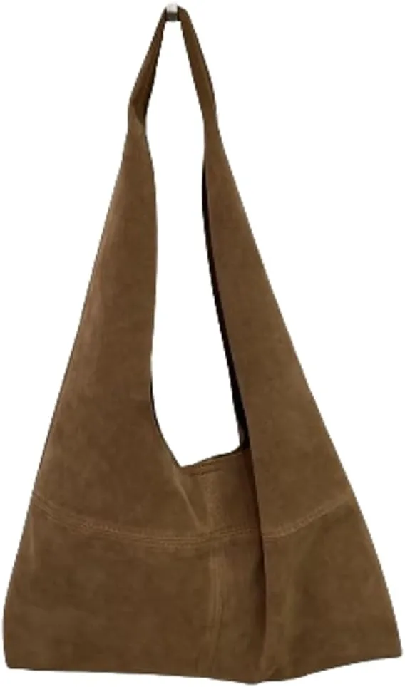 2 Pcs Slouchy Hobo Bags Women Underarm Shoulder Bag Crescent Satchels Crossbody Purse Top-Handle Travel Tote Handbag