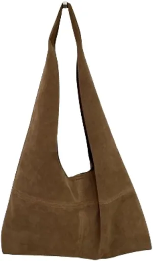 2 Pcs Slouchy Hobo Bags Women Underarm Shoulder Bag Crescent Satchels Crossbody Purse Top-Handle Travel Tote Handbag
