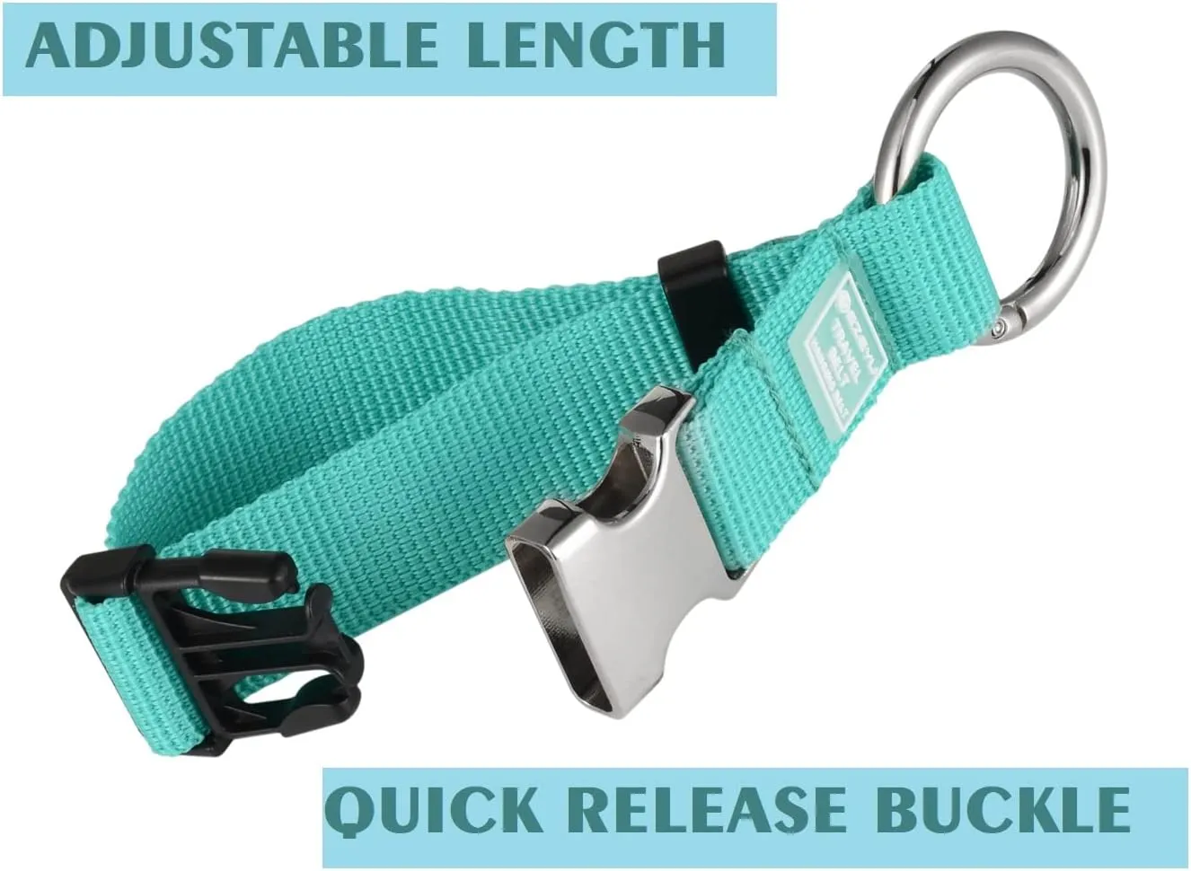 2PCS Heavy Duty Add a Bag Luggage Strap Jacket Gripper,Carry-on Baggage Suitcase Straps Belts Travel Accessories-Cyan