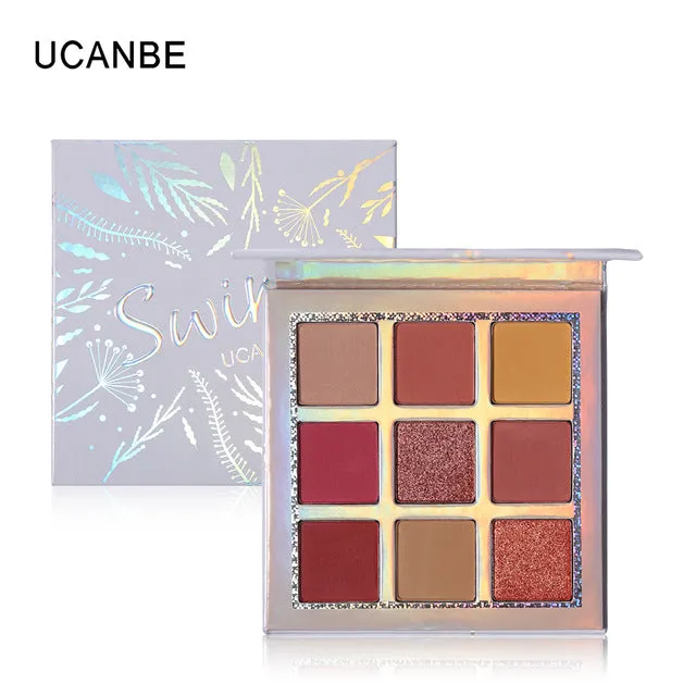 9 Colors Palette Eyeshadow Shimmer Matte Glitter Palette