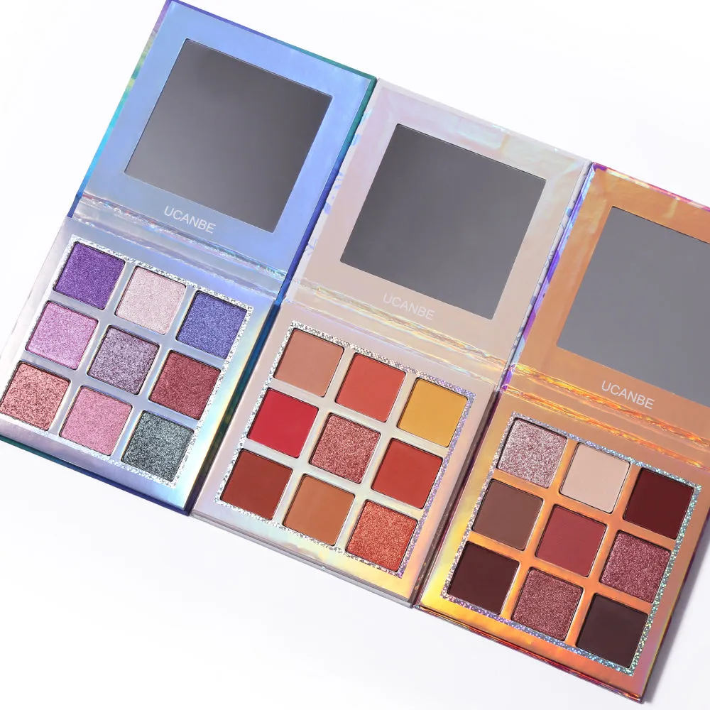 9 Colors Palette Eyeshadow Shimmer Matte Glitter Palette