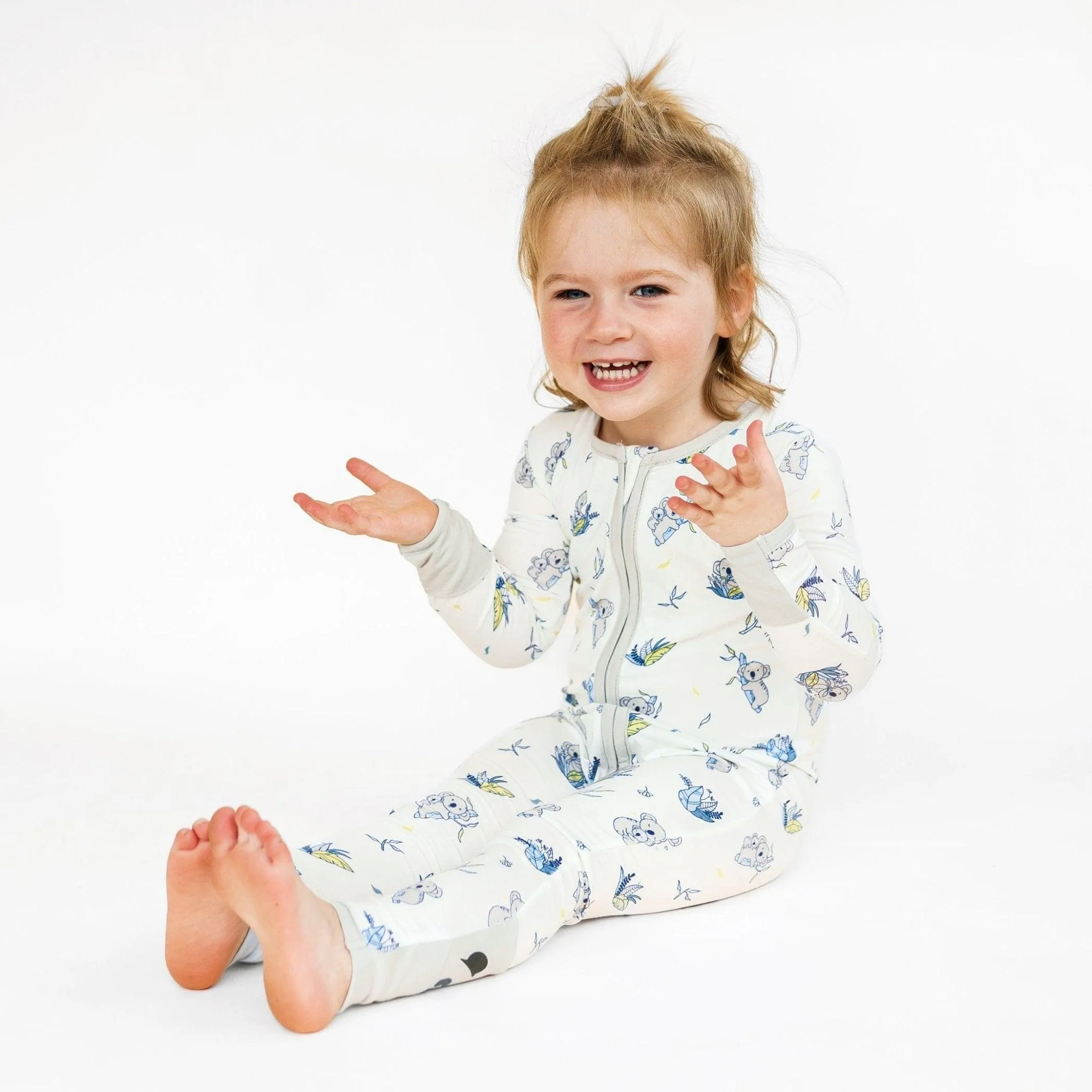 Bamboo Convertible Footie - Koala