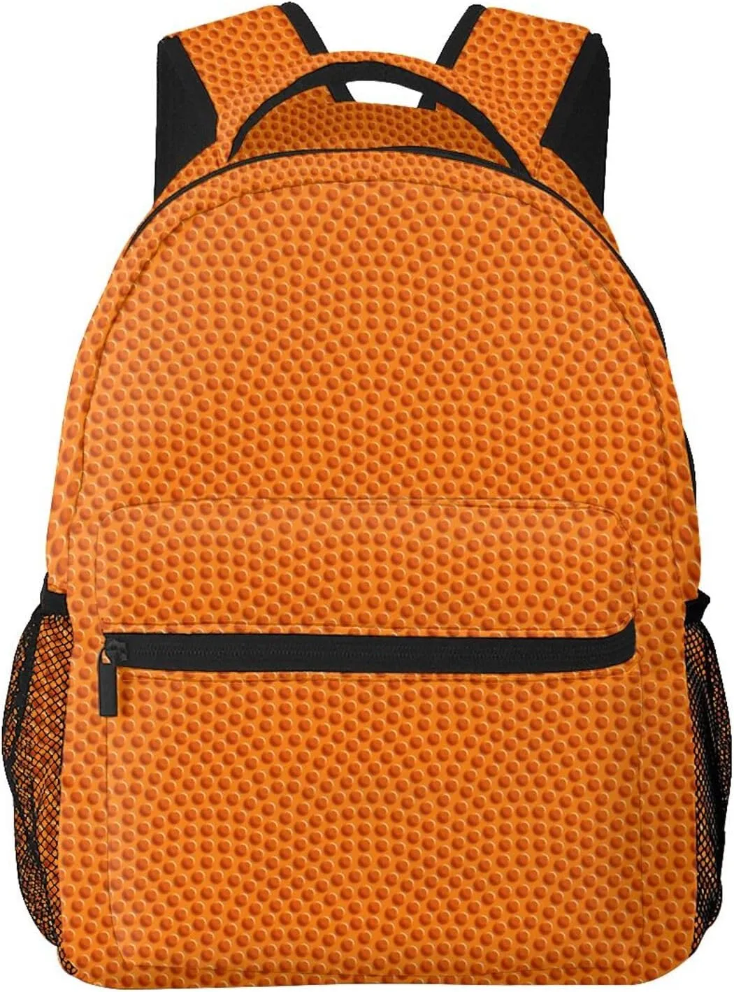 Basketball Travel Laptop Backpack Women Lightweight Backpack Adjustable College Backpack Fits 15.6 Inch Laptop Waterproof Travel Backpack for Men