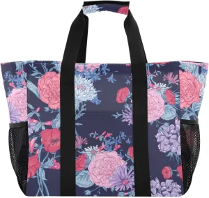Beach Bag Pool Bag Large Reusable Shopping Bags with Handles