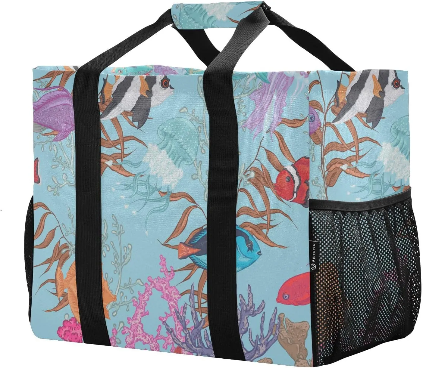 Beach Bag Pool Bag Large Reusable Shopping Bags with Handles
