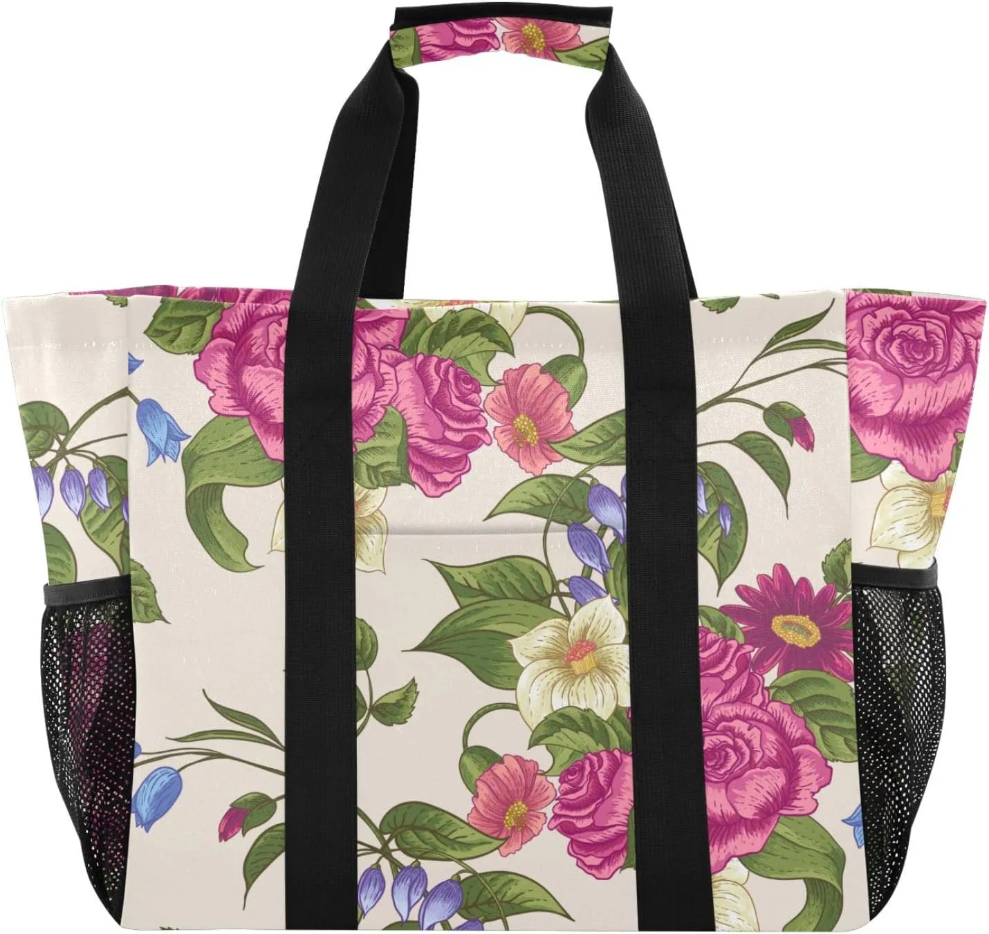 Beach Bag Pool Bag Large Reusable Shopping Bags with Handles