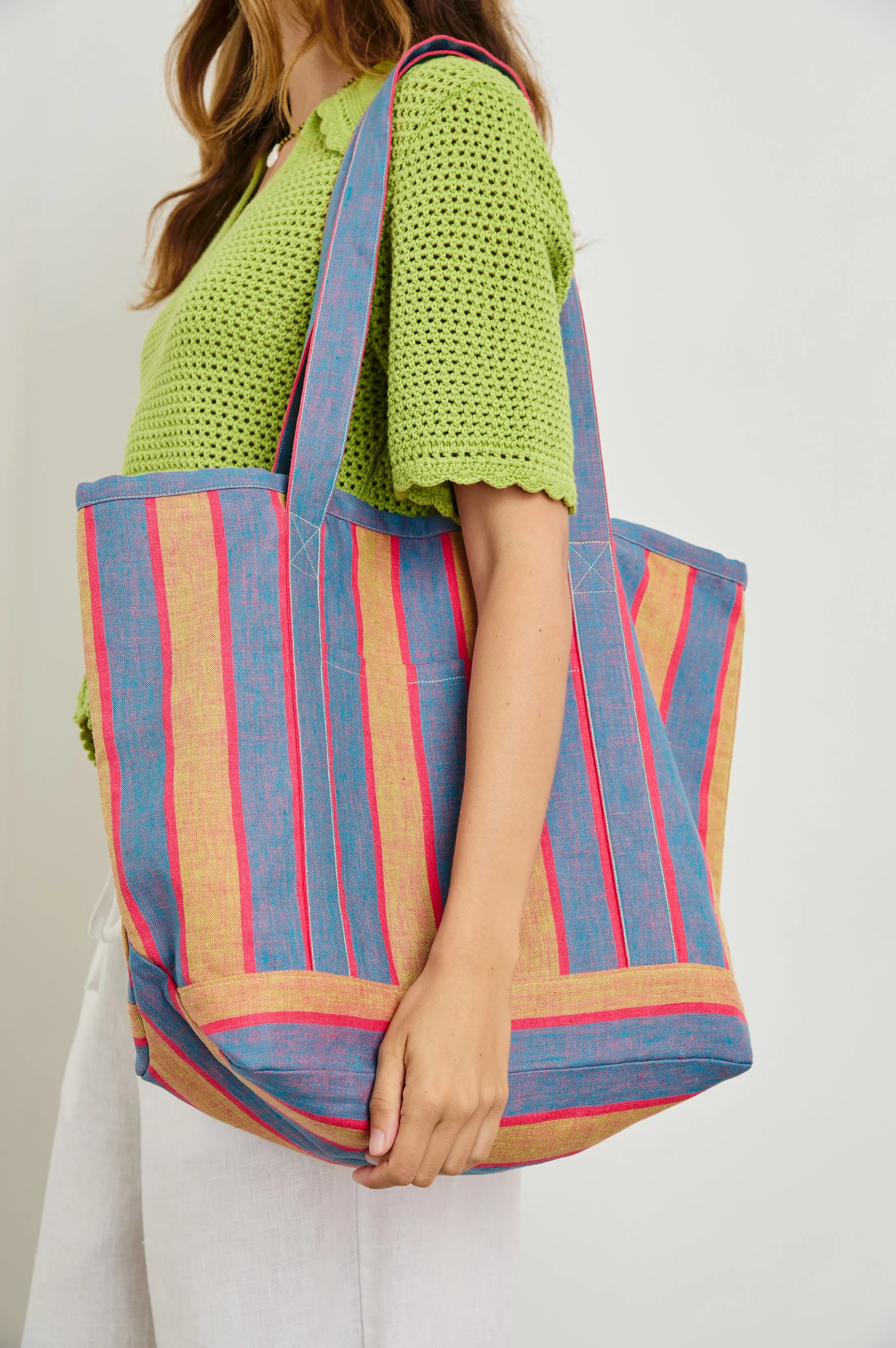 BEACH TOTE - RIO STRIPE