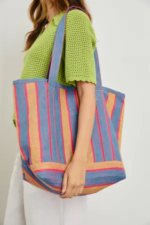 BEACH TOTE - RIO STRIPE