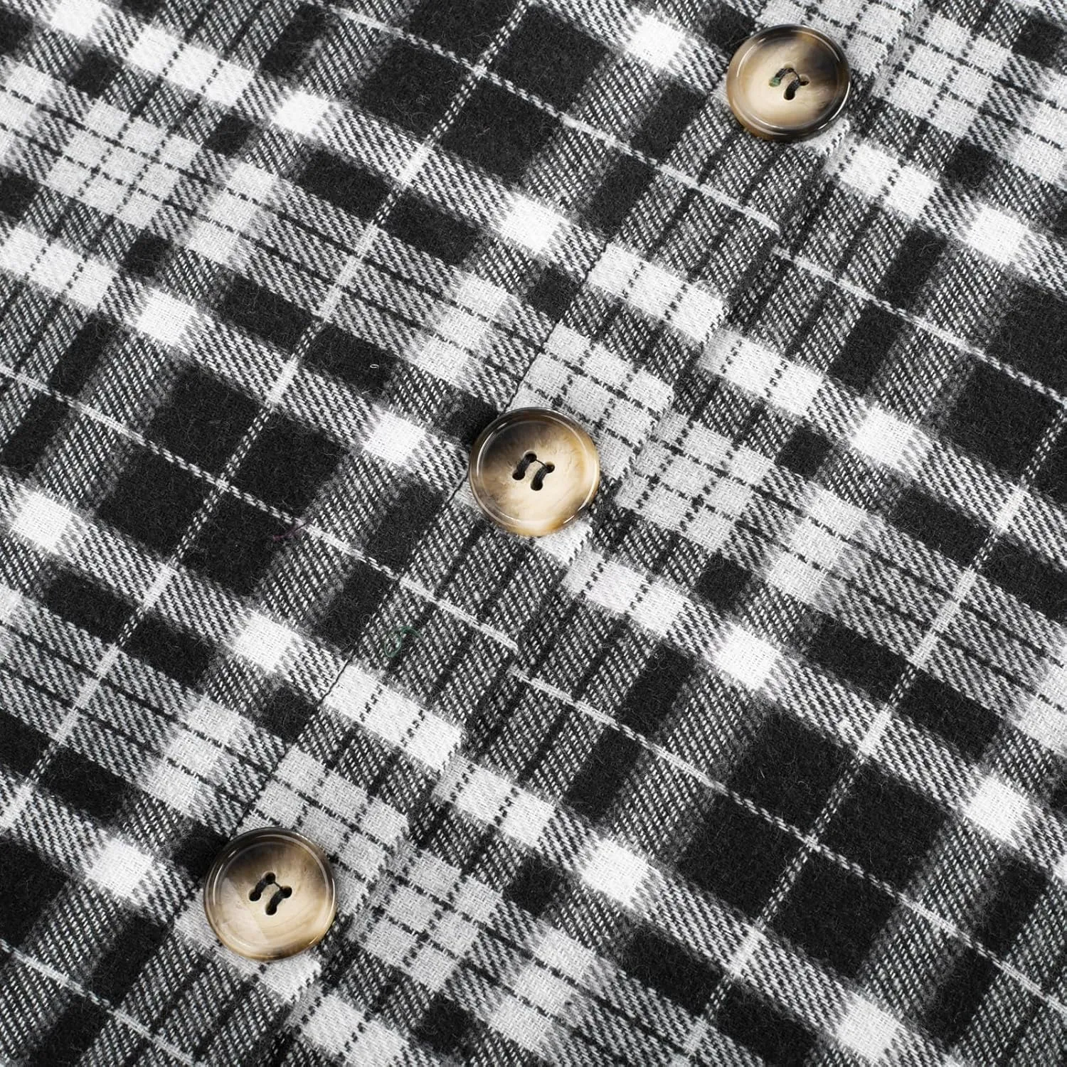 Belle Poque Women's Plaid A-line Skirt Vintage Pleated Flared Midi Skirts Fall Winter Skirts with Pockets & Belts