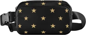 Bolaz Fanny Packs,Fashion Waist Pack Belt Bags for Women Men with Multi-Pockets Adjustable Belts,Star3, Workout/Running/Yoga/Shopping/Hiking