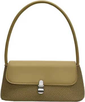 Casual Shoulder Purses For Women Cute Tote Handbag Underarm Bag Commuter Travel Satchels PU Leather 2025