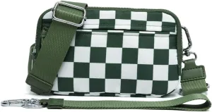 Checkered Sling Backpack Women Crossbody Bags Bum Bag Cute Cross Body Hobo Satchels Shoulder Sport Wallet Purses 2025