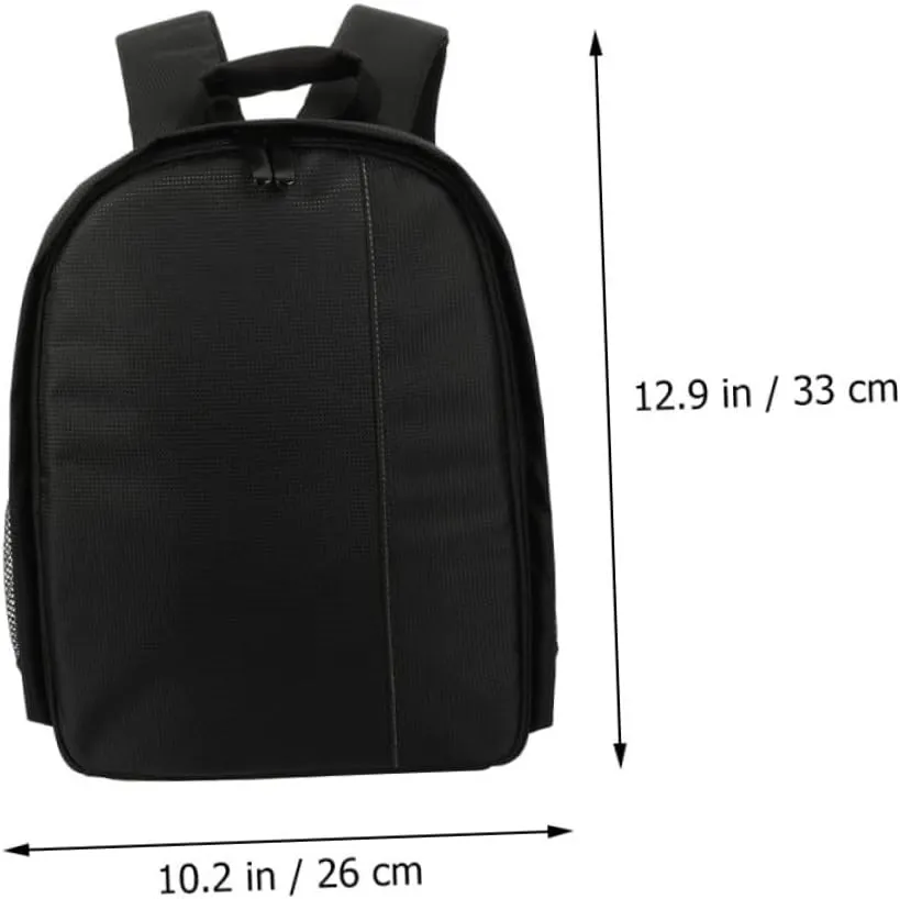 COHEALI 1Pc Camera Backpack Camera Handbag with Side Pockets for Daily Essentials Portable for Photographers Grey Color