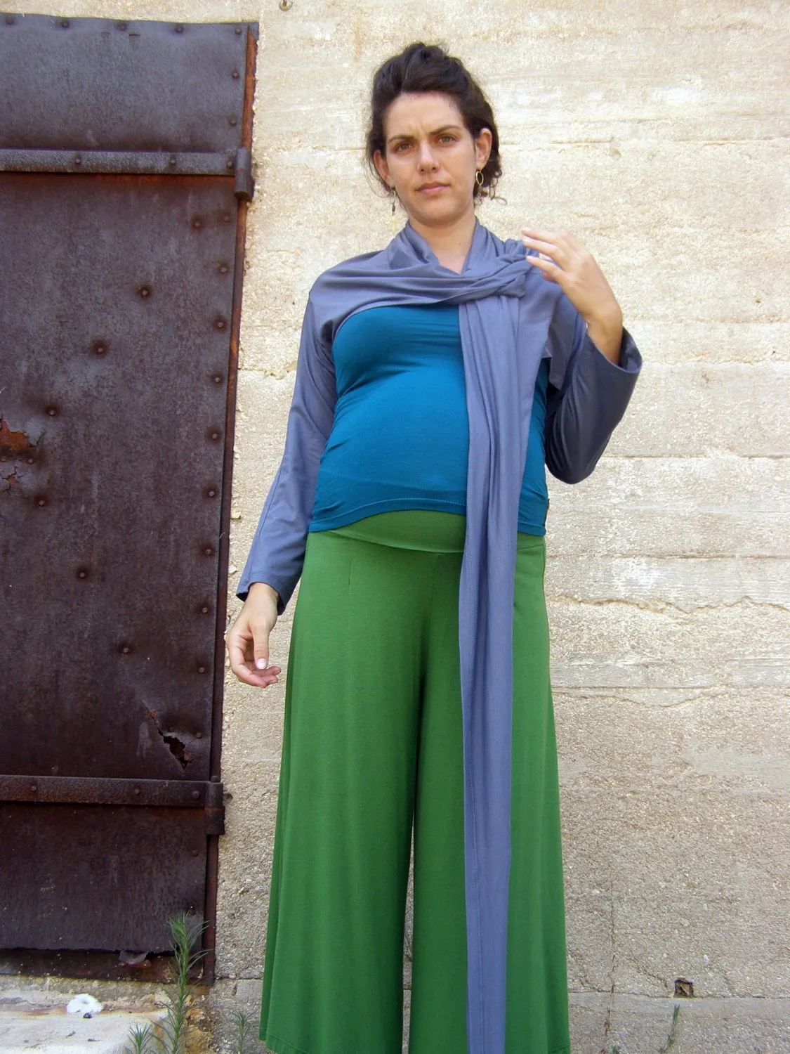 Convertible Maternity Wrap Top