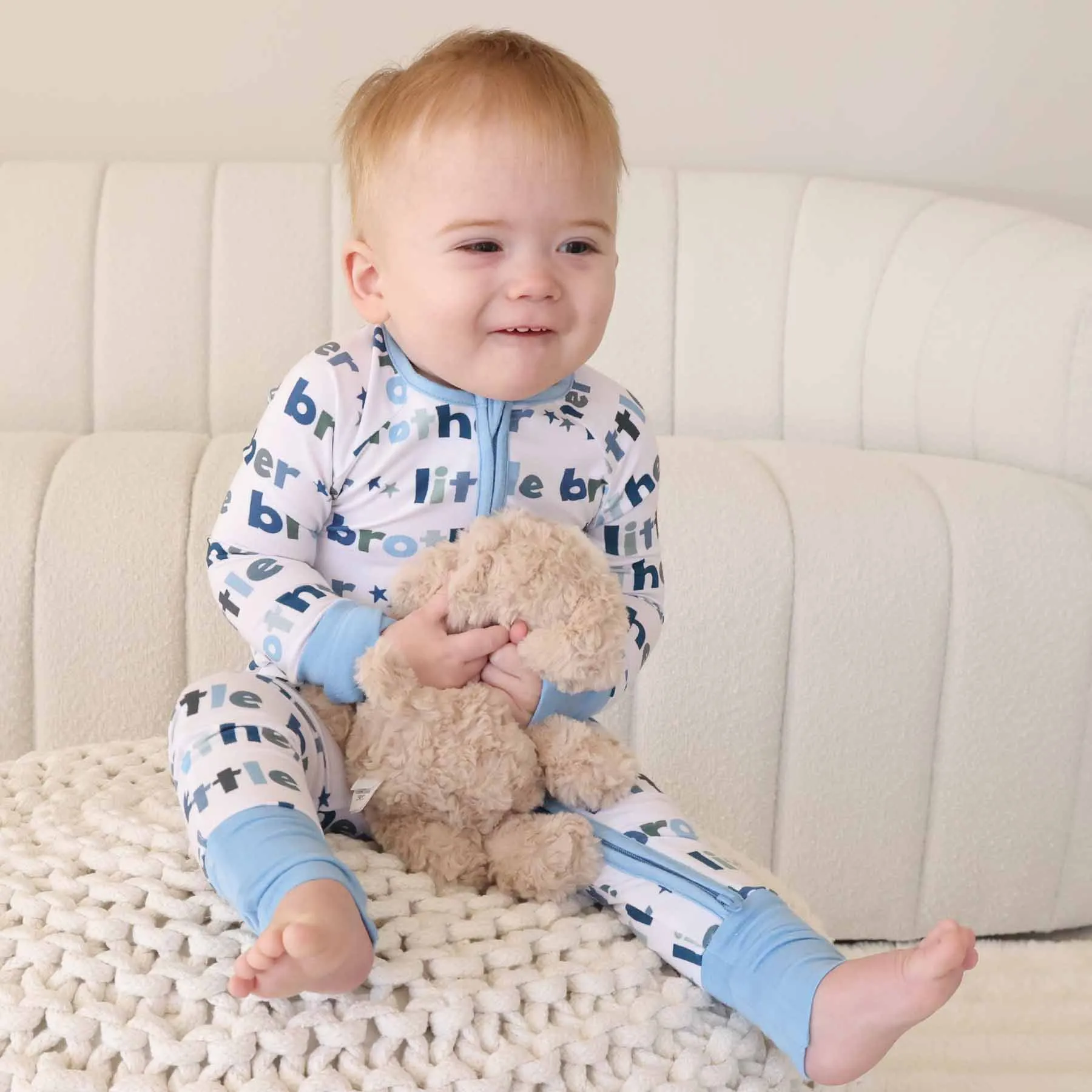 Convertible Zip Romper | Little Sibling