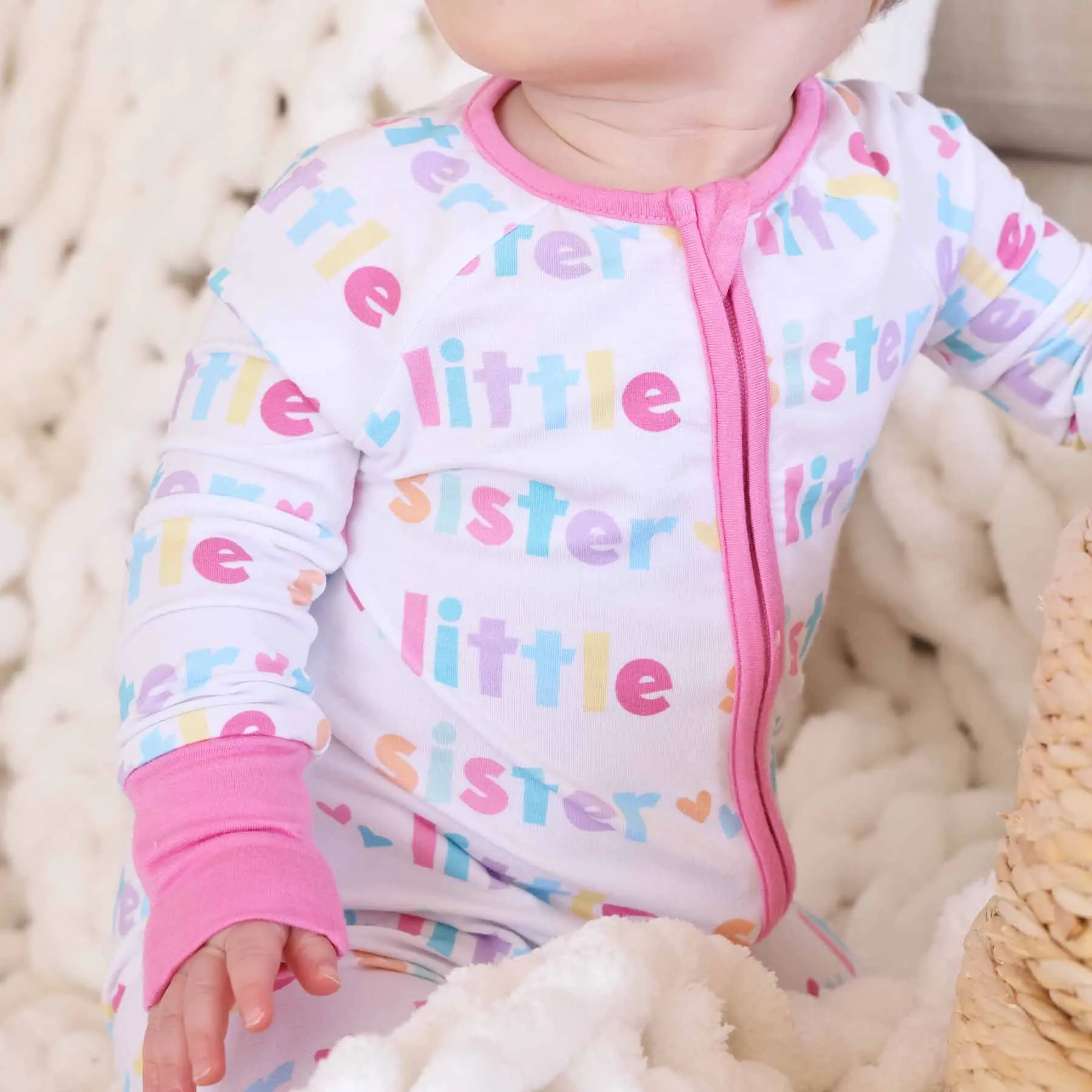 Convertible Zip Romper | Little Sibling