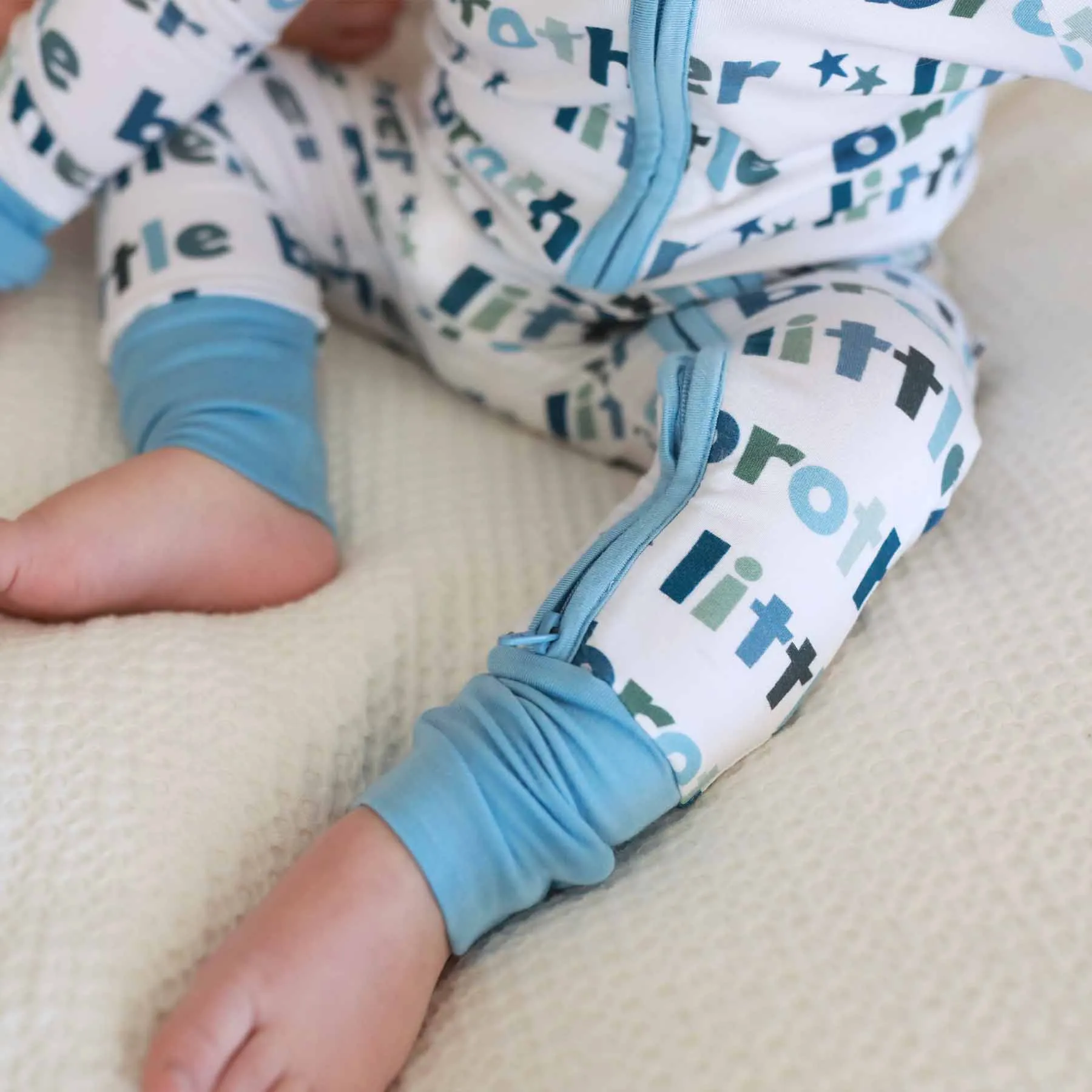 Convertible Zip Romper | Little Sibling