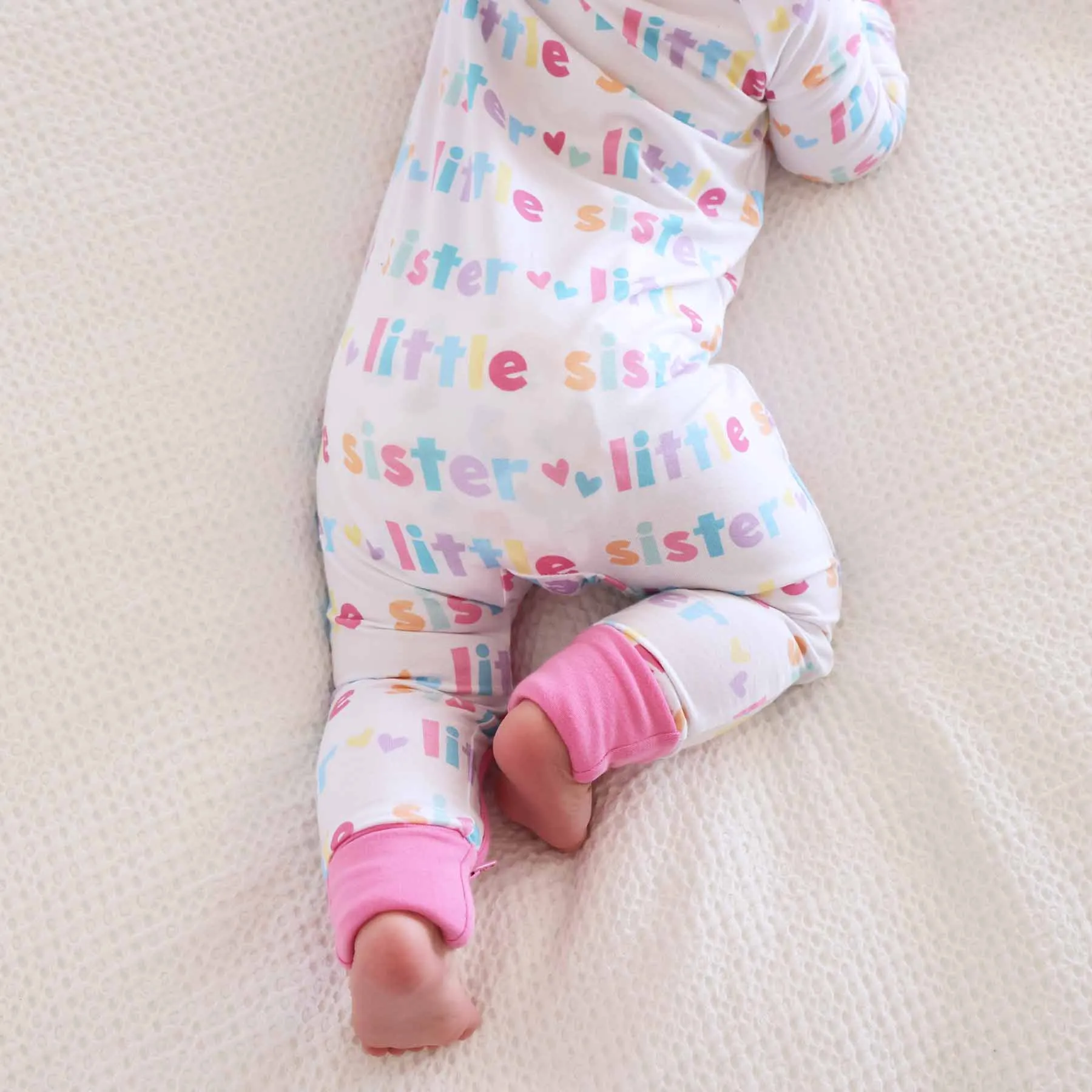 Convertible Zip Romper | Little Sibling