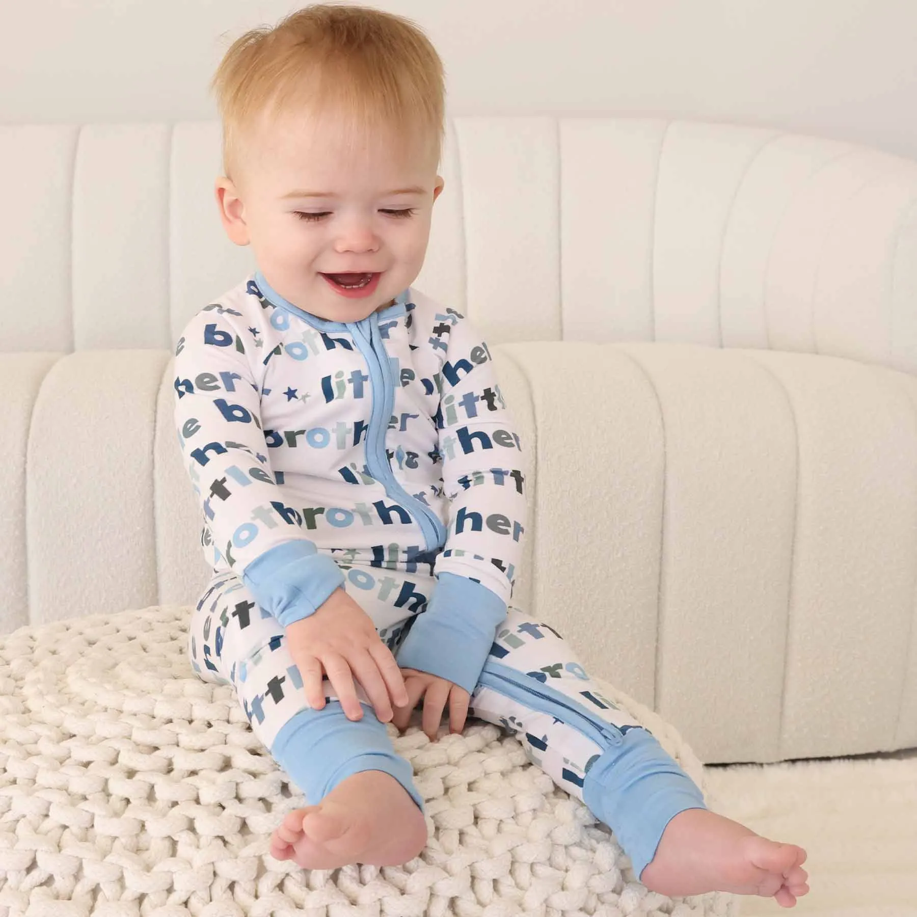 Convertible Zip Romper | Little Sibling