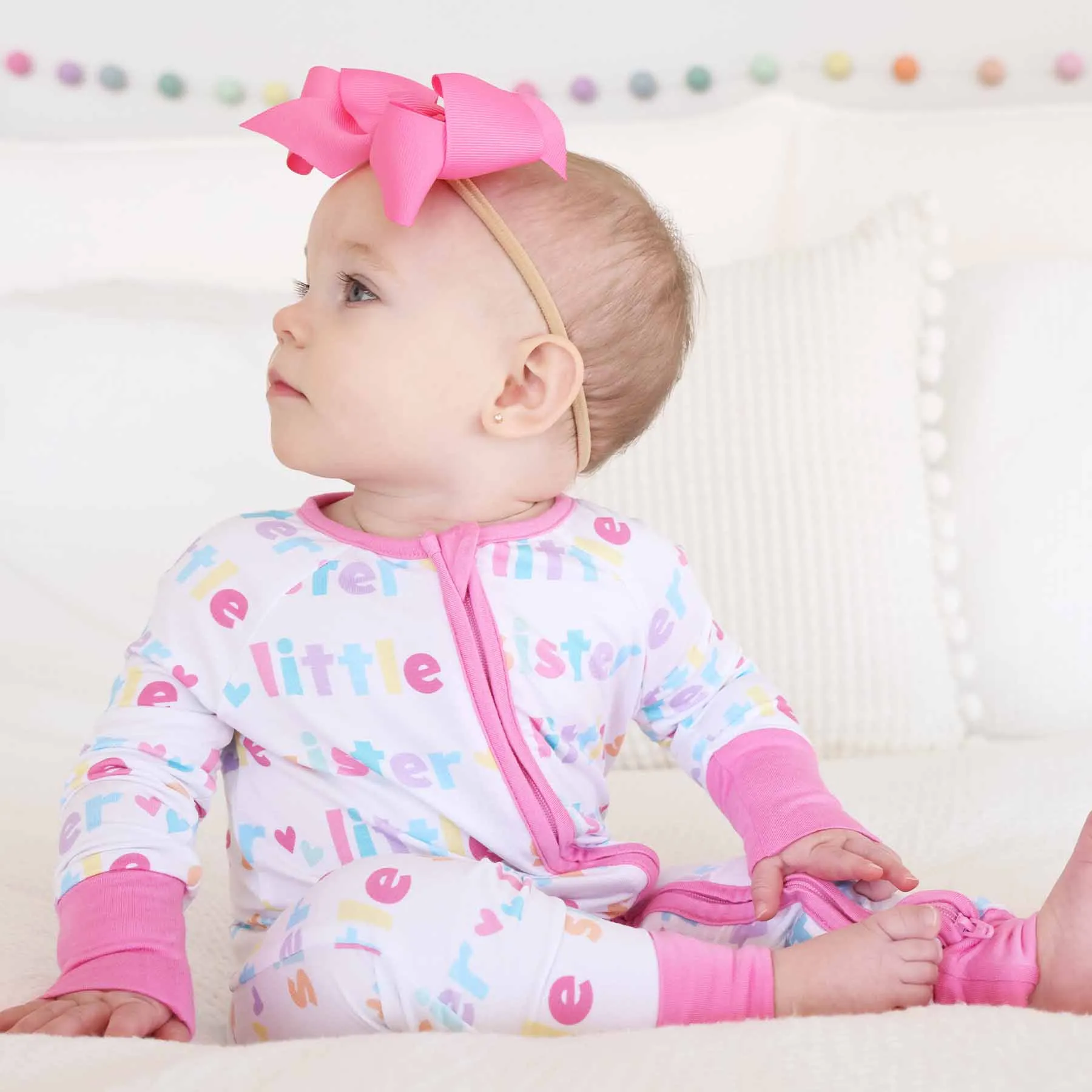 Convertible Zip Romper | Little Sibling
