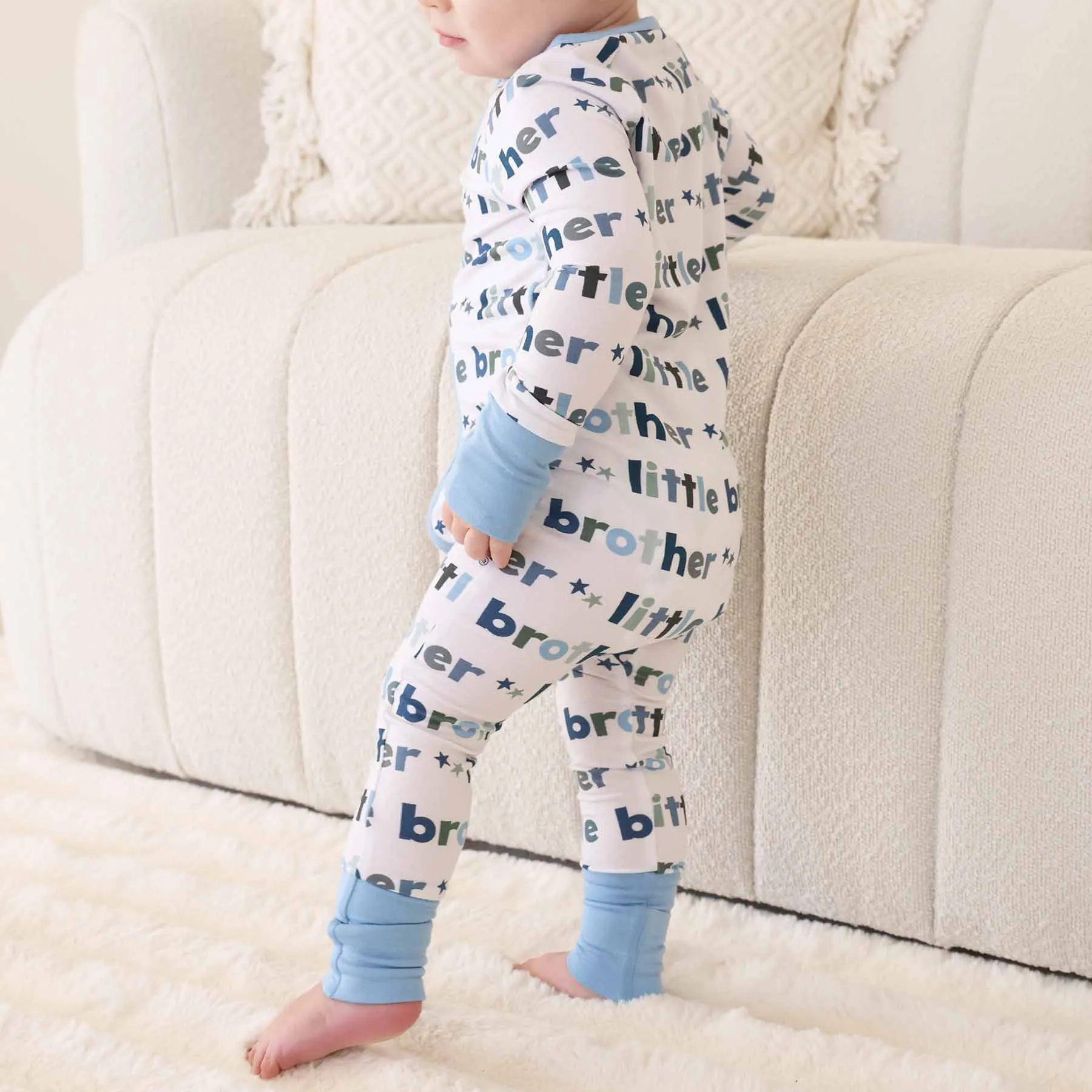 Convertible Zip Romper | Little Sibling