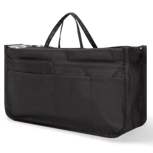 Cosmetic Bag for Women Cute Printing 14 Pockets Expandable Makeup Organizer Purse with Handles