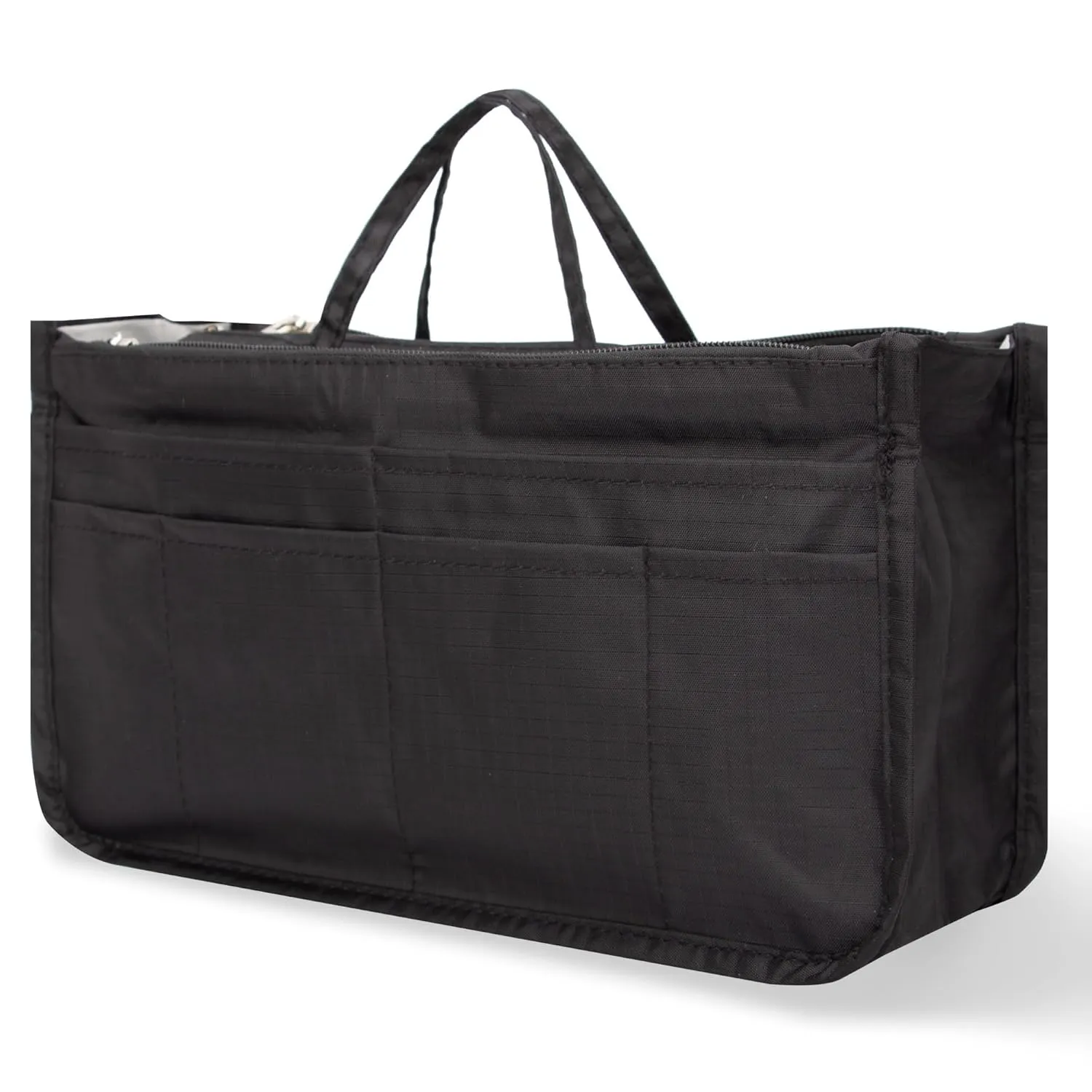 Cosmetic Bag for Women Cute Printing 14 Pockets Expandable Makeup Organizer Purse with Handles