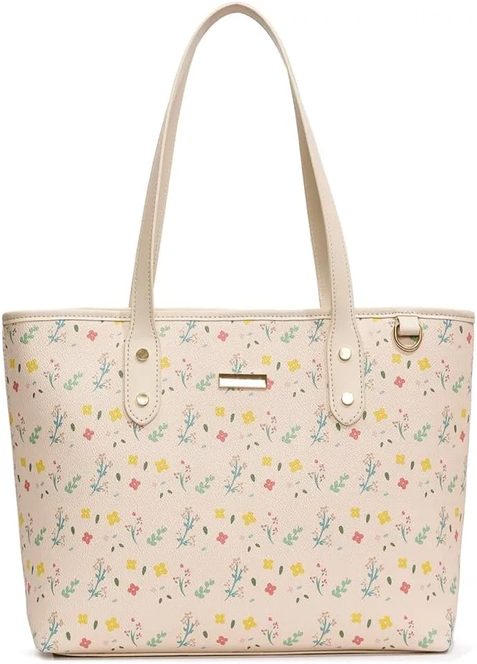 Cute Tote Bag for Women Cherry Print Purse Faux Leather Shoulder Bag Top Handle Bags Handbag Purse Satchels