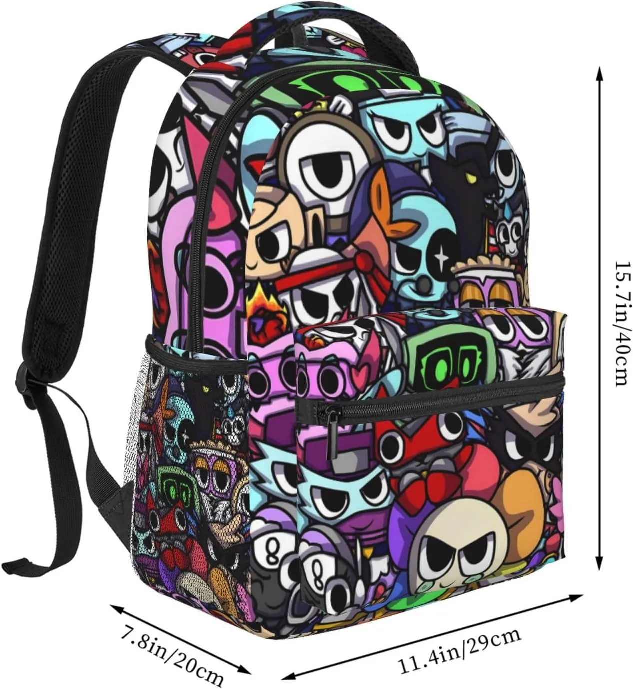 Dandy'S World 3 Backpack Lightweight Large Capacity Laptop Backpack Travel Backpacks For Unisex