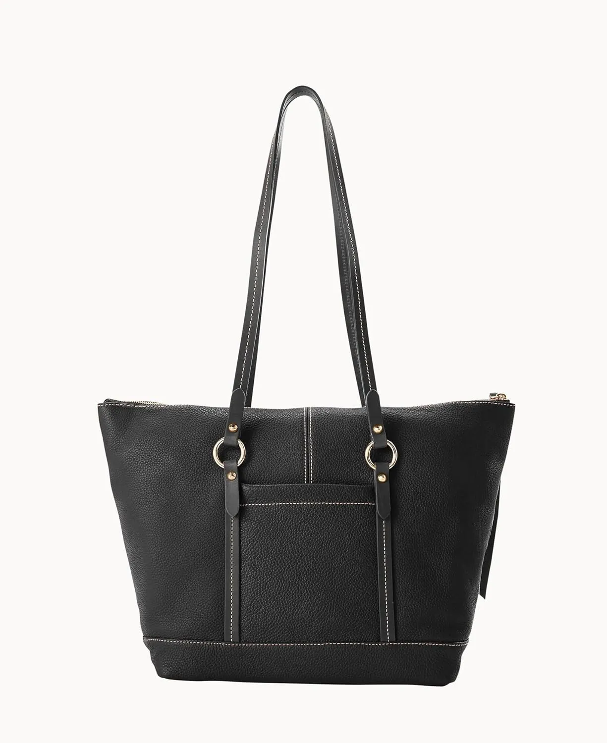 Dooney & Bourke Handbags for Women, Pebble Grain Leather Tote Bag with Zipper & Compartments