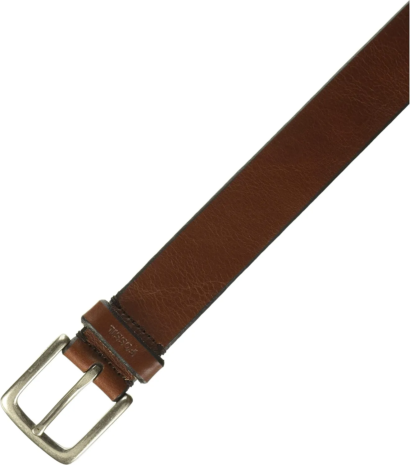 Fossil Men's Brown Leather Belt