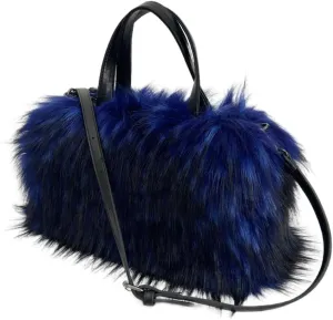 Furry Tote Bag for Women Faux Fur Shoulder Crossbody Bag Y2k Purse Fluffy Large Fuzzy Handbags Soft Top Handle Satchels
