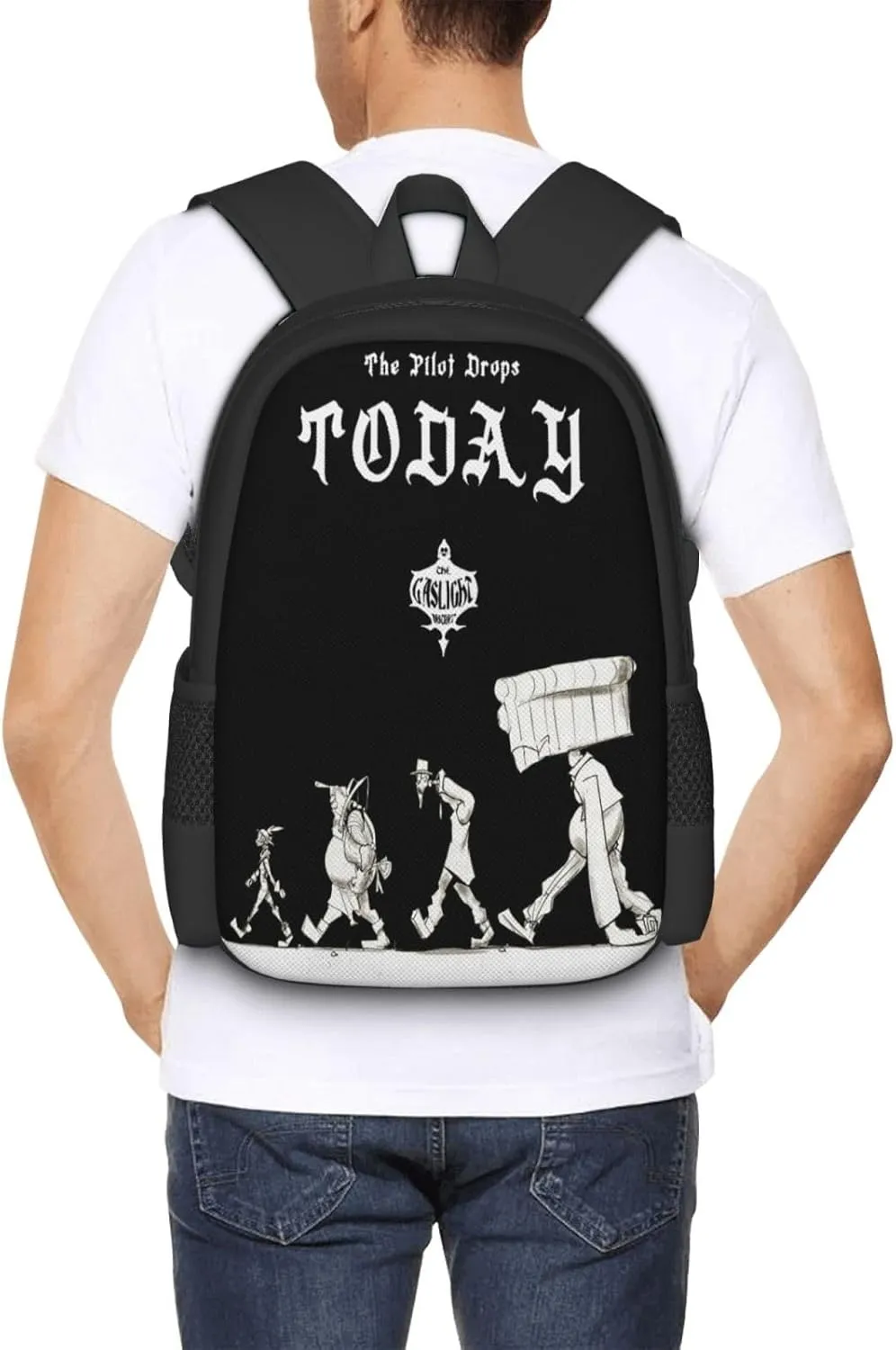 Gaslight District Backpack Lightweight Large Capacity Laptop Backpack Travel Backpacks For Unisex