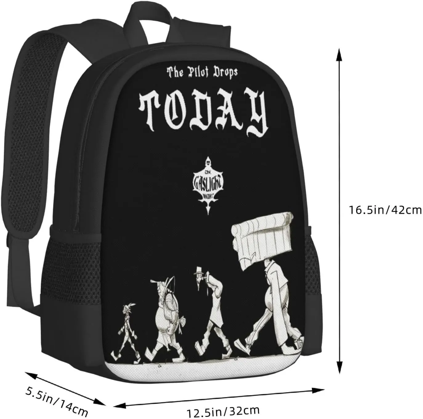 Gaslight District Backpack Lightweight Large Capacity Laptop Backpack Travel Backpacks For Unisex
