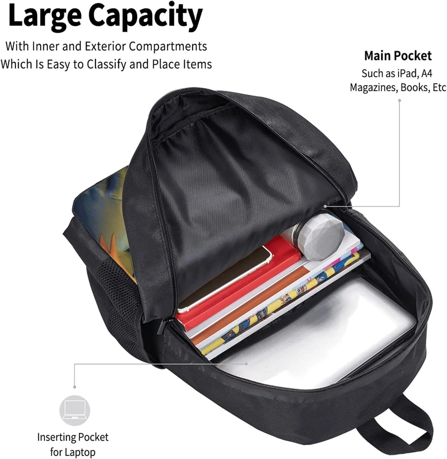 Gaslight District Backpack Lightweight Large Capacity Laptop Backpack Travel Backpacks For Unisex