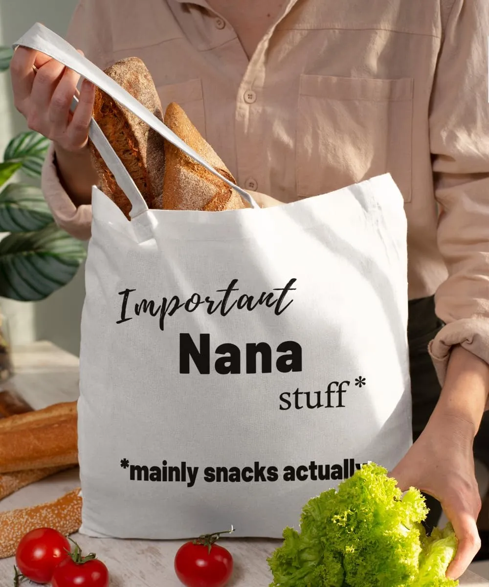 Grandma Gifts Canvas Tote Bag for Women, Grandma Gifts from Grandkids, Best Grandma Gifts, Funny Grandma Gifts Tote Bag