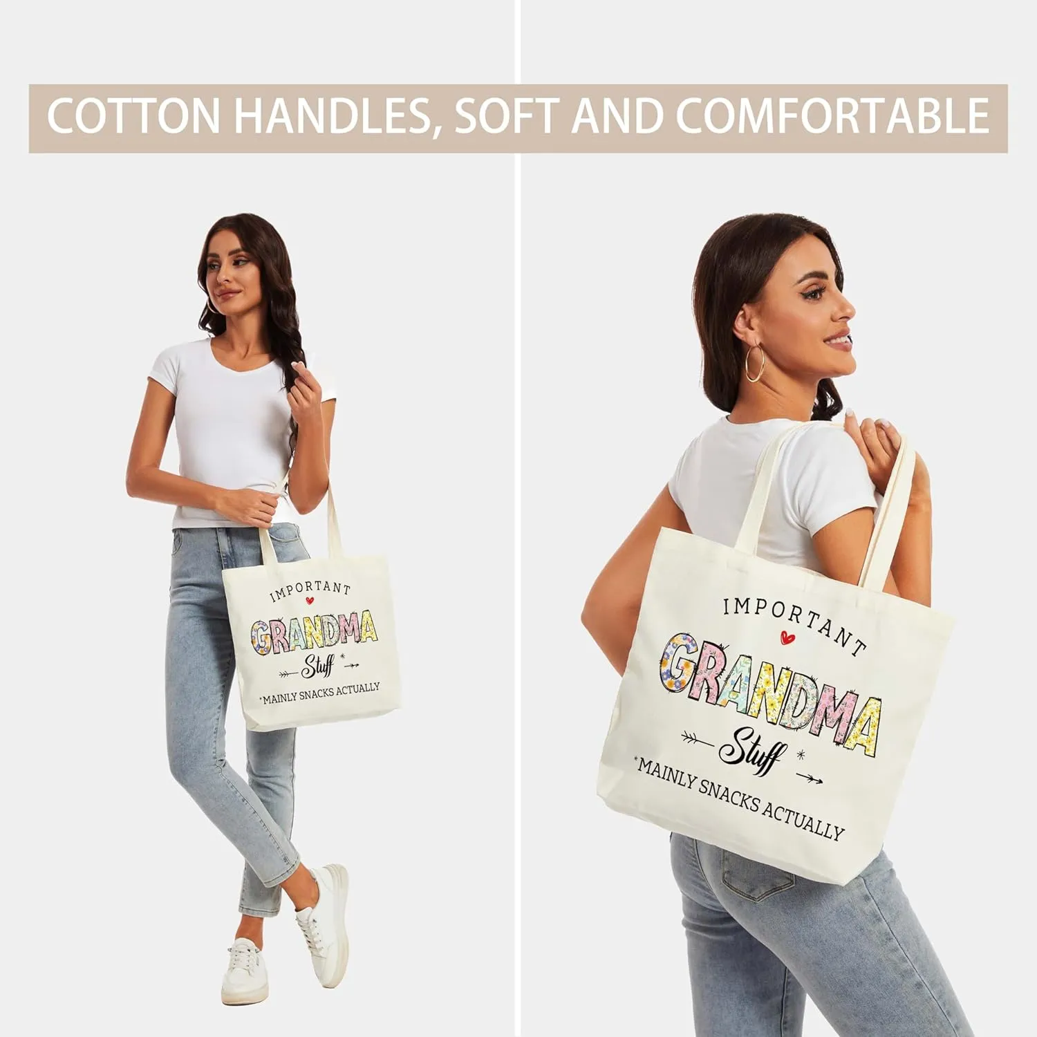 Grandma Mom Aunt Mother in Law Tote Bag Birthday Gifts - H01-H26