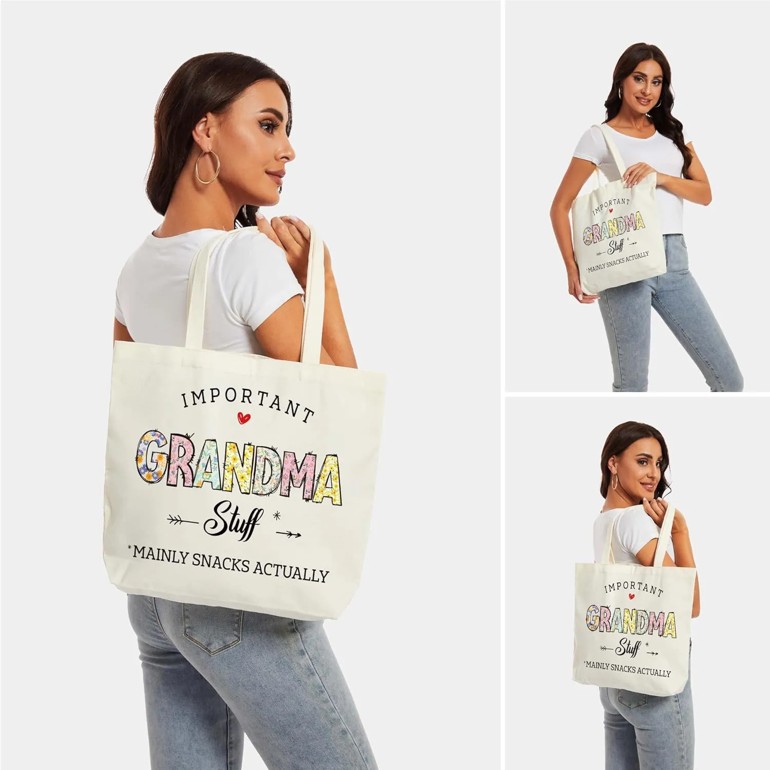 Grandma Mom Aunt Mother in Law Tote Bag Birthday Gifts - H01-H26