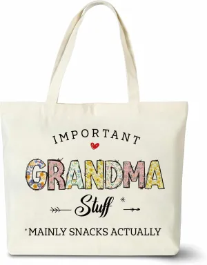 Grandma Mom Aunt Mother in Law Tote Bag Birthday Gifts - H01-H26