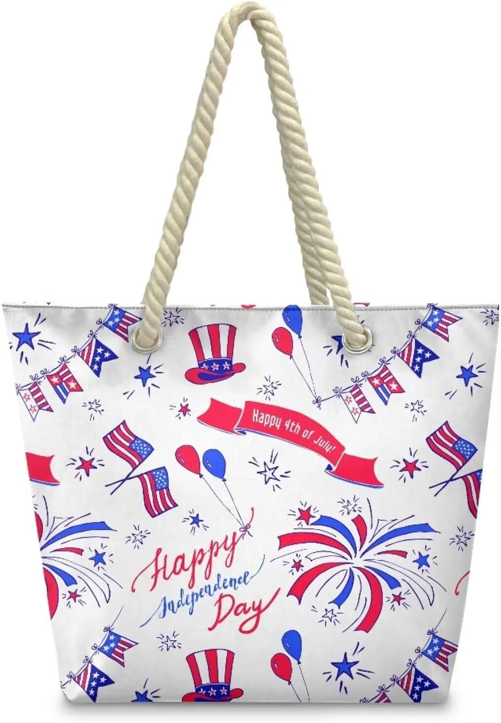 Hemp Rope Tote Bag with Zipper Beach Totes Bags for Women Beach Supplies,Bolso De Playa Para Mujer, Unique Gifts