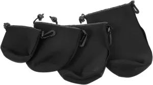 Homoyoyo Camera Lens Protector Lens Bag for Dslr Mirrorless Cameras Waterproof Pouch Drawstring and Clip for Safe Storage