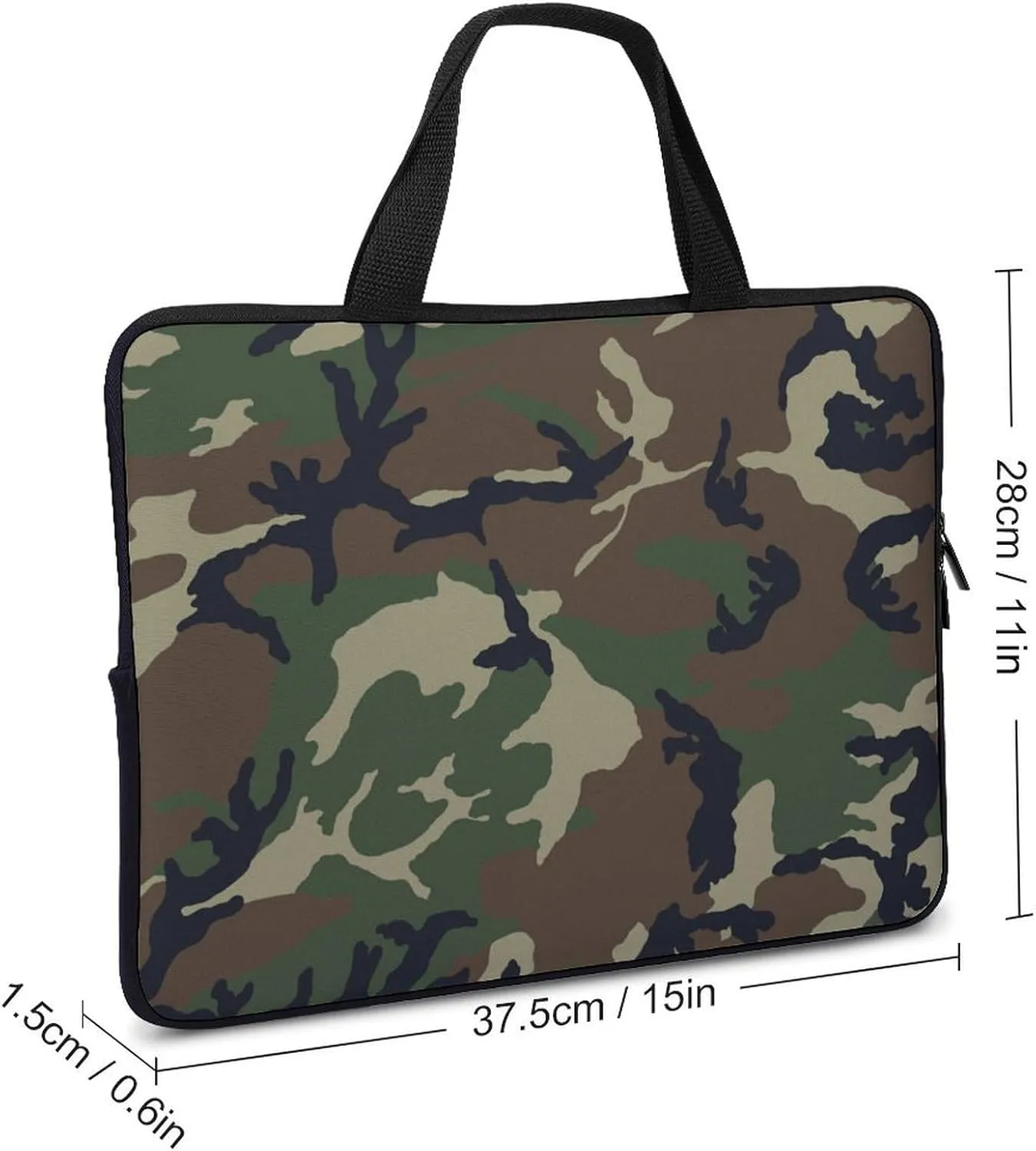 Jamaica Flags Laptop Sleeve Laptop Carrying Case Compatible Laptop Protective Bag with Handles