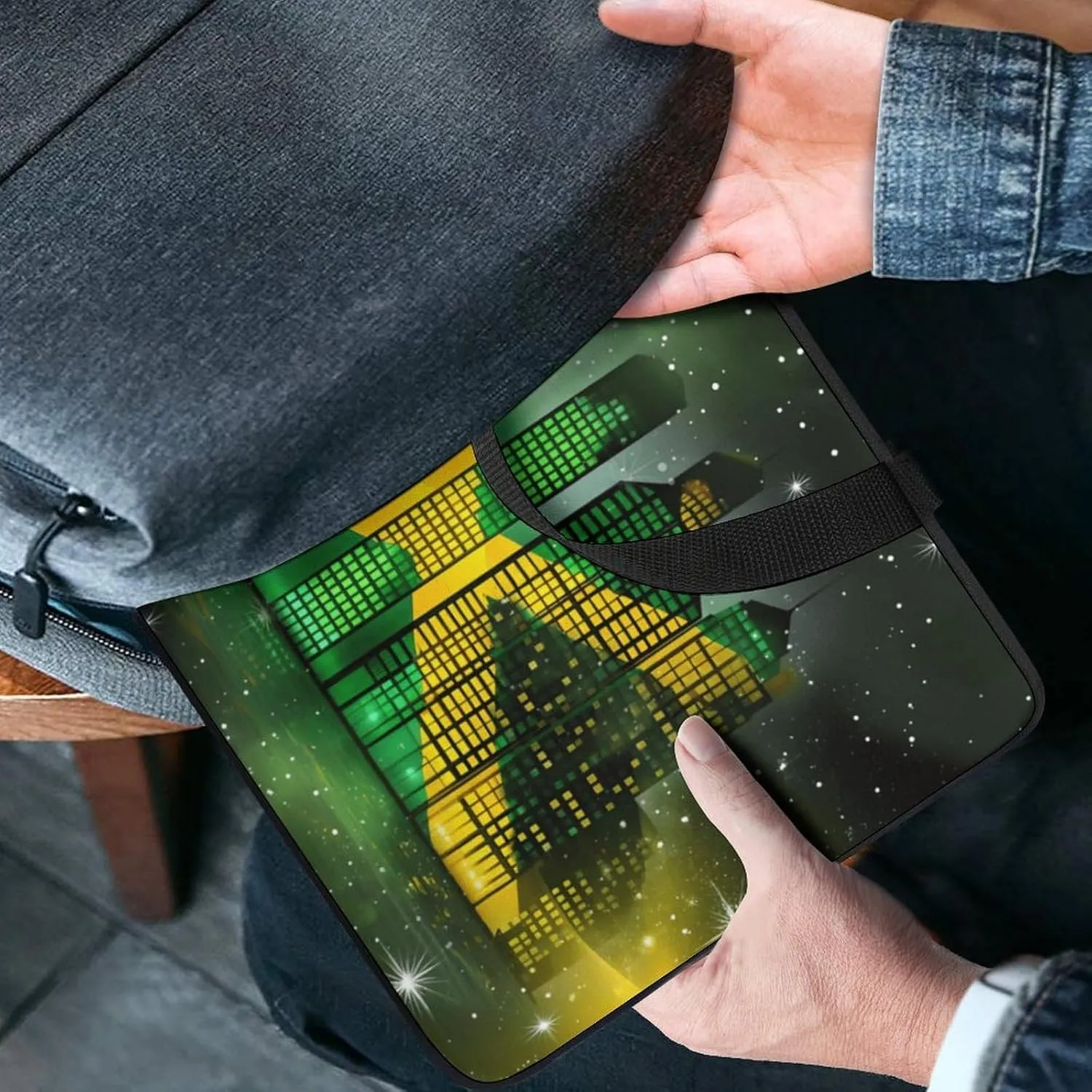 Jamaica Flags Laptop Sleeve Laptop Carrying Case Compatible Laptop Protective Bag with Handles