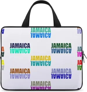 Jamaica Flags Laptop Sleeve Laptop Carrying Case Compatible Laptop Protective Bag with Handles