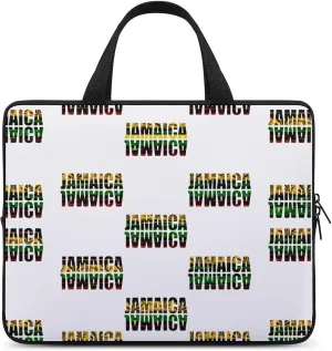 Jamaica Flags Laptop Sleeve Laptop Carrying Case Compatible Laptop Protective Bag with Handles