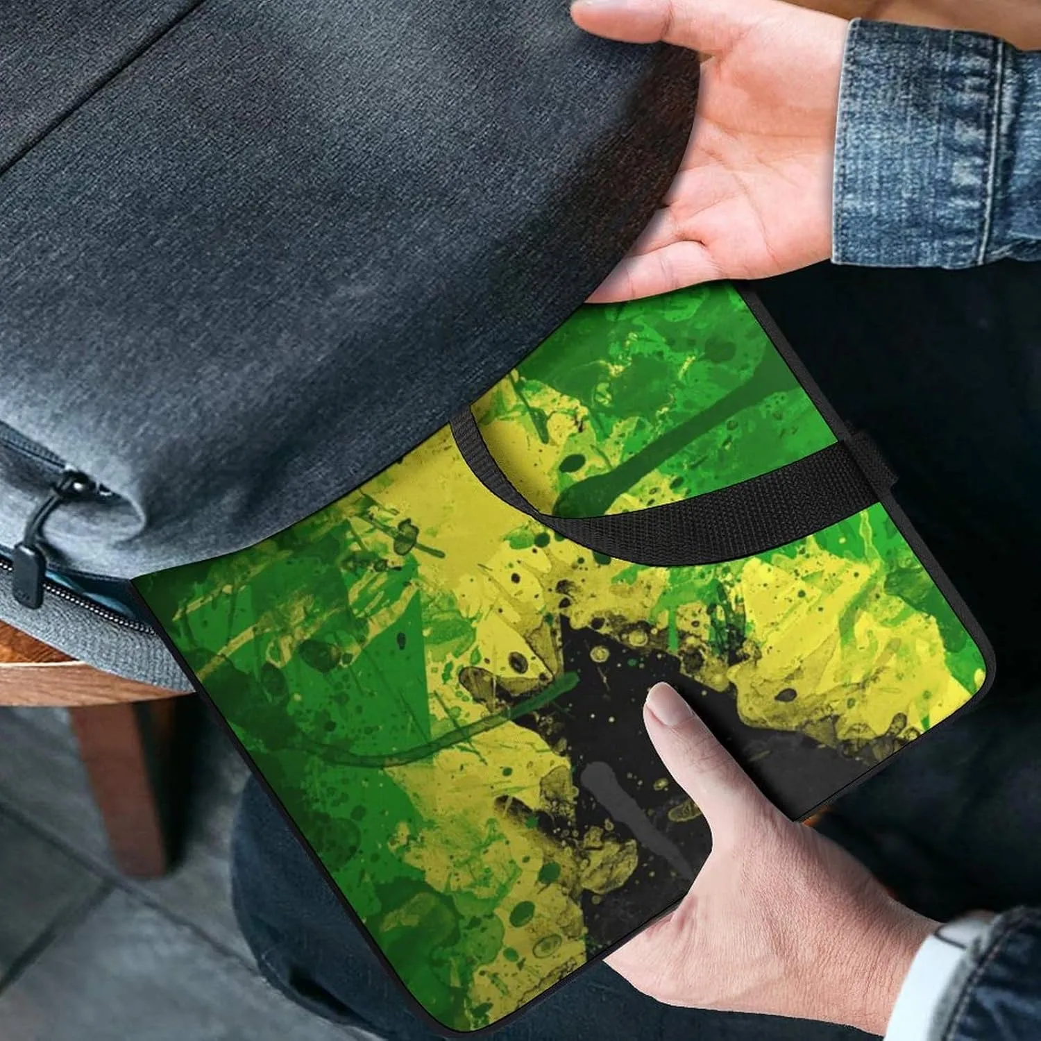 Jamaica Flags Laptop Sleeve Laptop Carrying Case Compatible Laptop Protective Bag with Handles