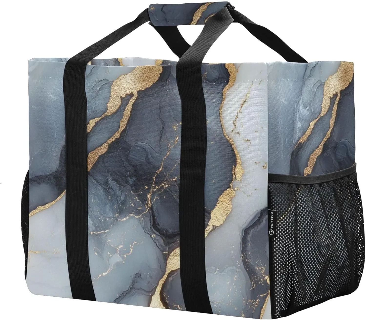 KLL Large Beach Bag with Handles Foldable Waterproof Laundry Bag