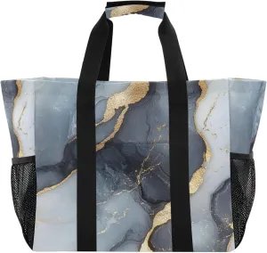 KLL Large Beach Bag with Handles Foldable Waterproof Laundry Bag