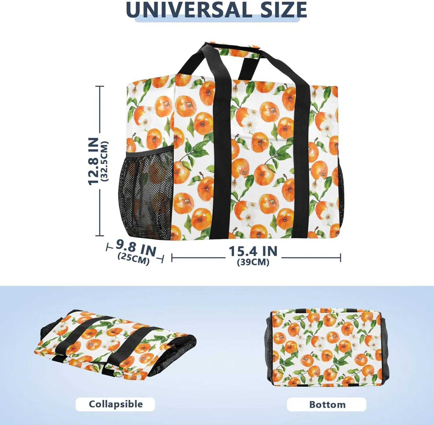 KLL Utility Bag with Handles Foldable Waterproof Cars Tote Bag